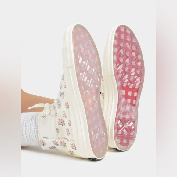 CONVERSE All Star Gran-Z Floral High-tops. NEW IN BOX - Picture 14 of 16
